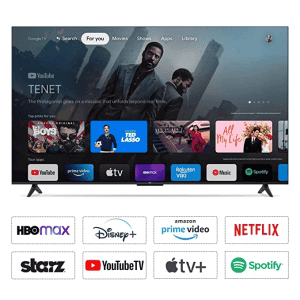 TCL | 55P635 | 139 cm (55 Inch) | Metallic Bezel-Less Series 4K Ultra HD Smart LED Google TV | Black