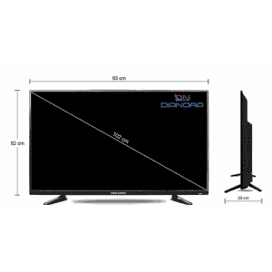 Dianora | MARVEL 100 cm ( 40 inch) LED HD SMART TV WITH ALEXA | Black