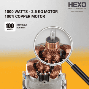 Havells Hexo Mixer Grinder | 1000 watts | 4 Jar