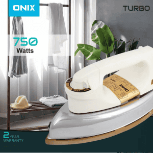 Onix Turbo Dry Iron | 750 W  | White