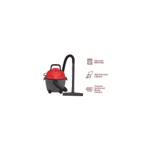 Prestige Clean home Wet & Dry Vacuum Cleaner | With Powerful Suction & Blower function | Red