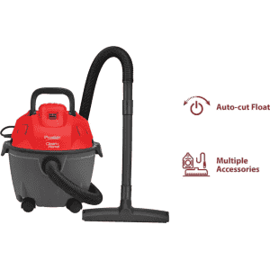 Prestige Clean home Wet & Dry Vacuum Cleaner | With Powerful Suction & Blower function | Red
