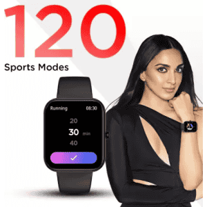 Fire-Boltt Wonder Smartwatch | BSW047 | Black Strap