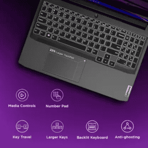 Lenovo IdeaPad Gaming Core i5 | 8 GB/512 GB SSD | 4 GB Graphics/NVIDIA GeForce GTX 1650 | 82K101FTIN | Shadow Black