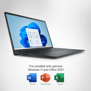 Dell Inspiron 3520 Laptop | D560900WIN9B |12th Gen Intel Core i5-1235U, Windows 11 | 8GB, 1TB HDD + 256GB SSD | 15.6 | Black