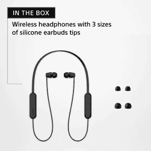 SONY Bluetooth Headset In the Ear | Black | WI-C100
