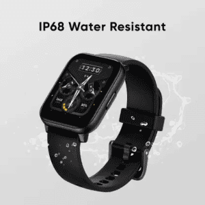 realme TechLife Watch S100 Smartwatch | 1.69 inch HD Display | Black Strap