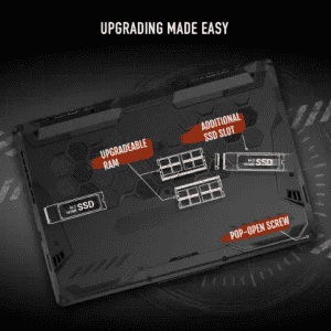 ASUS TUF Gaming A17 with 90Whr Battery Ryzen 7 Octa Core AMD R7-4800H | 8 GB/512 GB SSD | FA706ICB-HX061W | Graphite Black