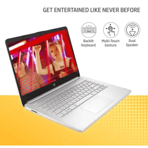HP Core i3 11th Gen | 8 GB/512 GB SSD | Thin and Light Laptop | Natual Silver