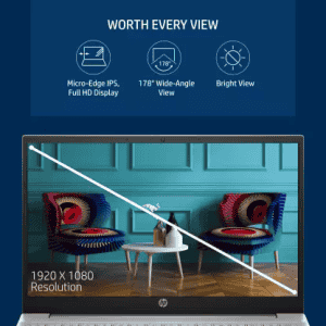 HP Pavilion Thin and Light Laptop | Intel Core i5 12th Gen | 8 GB | 512 GB | Natural Silver | 14-DV2053TU