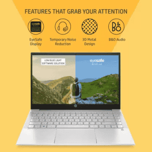 HP Pavilion Thin and Light Laptop | Intel Core i5 12th Gen | 8 GB | 512 GB | Natural Silver | 14-DV2053TU
