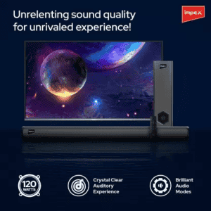 Impex Beatbeam SB6000 Bluetooth Soundbar | 120 W | Black