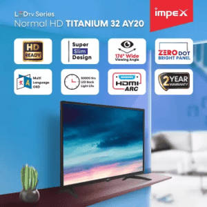 IMPEX Titanium Series  108 cm (43 Inch) HD Ready LED TV | TITANIUM 32 AY20