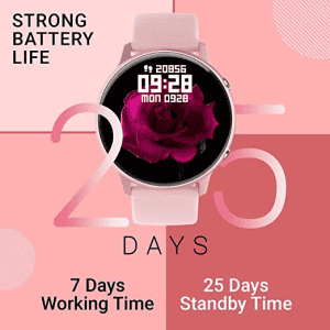 Fire-Boltt Constellation Smartwatch | Full Touch Super HD | Pink Strap