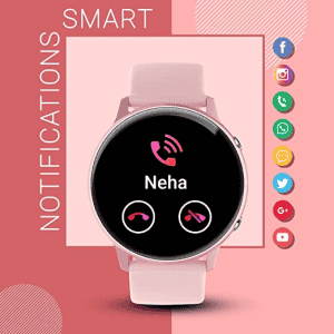 Fire-Boltt Constellation Smartwatch | Full Touch Super HD | Pink Strap