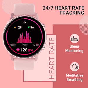 Fire-Boltt Constellation Smartwatch | Full Touch Super HD | Pink Strap