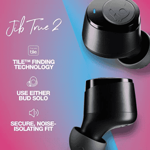 Skullcandy Jib True 2 Wireless in-Ear Earbuds | Black