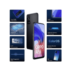 OPPO A55 | 128 GB/4 GB RAM | Starry Black