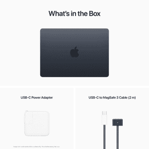 Apple MacBook Air M2 Chip  Laptop | MLY33HN/A | 8GB RAM/256 GB SSD/ Display/8-core CPU /macOS | Midnight