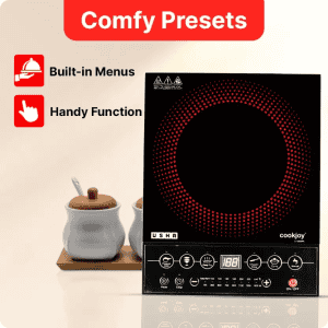 USHA Induction Cooktop | CJ1600WPC | Black