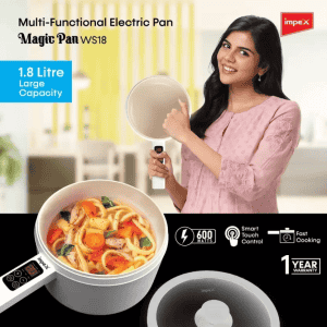 IMPEX Magic Pan Round Electric Pan | WS18 | White
