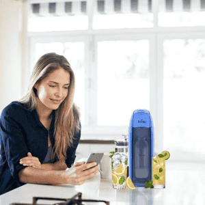 Mr. Butler Italia Soda Maker | Blue