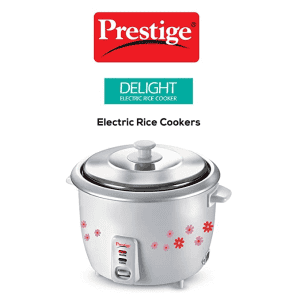 Prestige Rice Cooker PRWO | 1.8 Liters | White