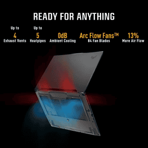 ASUS TUF Dash F15 Gaming Laptop | FX517ZC-HN107WS | 15.6-inch | Intel Core i7-12650H 12th Gen/ RTX 3050 4GB Graphics, | 16GB/512GB SSD/Windows 11/Office 2021 | Black