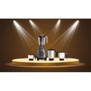 HAVELLS ZELLO MIXER GRINDER | 750 | 4 Jars | Black