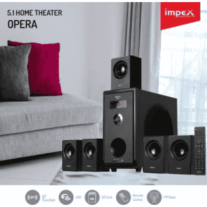 Impex OPERA 45 W Bluetooth Home Theatre  | Black