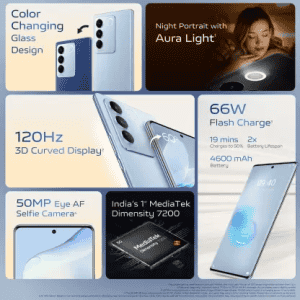 vivo V27 5G | 8 GB | 128 GB | Magic Blue