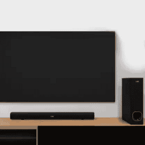 boAt Aavante Bar 1200 80 W Bluetooth Soundbar | Premium Black, 2.1 Channel