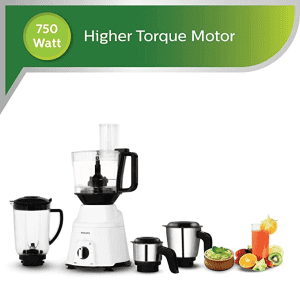 PHILIPS Hl7763/00 750W Mixer Grinder | White