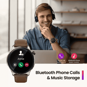 AMAZFIT GTR 4  Smartwatch | A2166 | Brown Strap