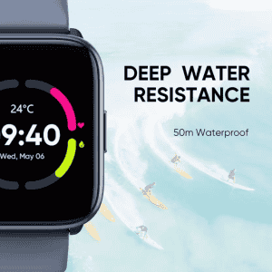 DIZO Watch D Sharp Smart Watch | 1.75 inch | Blue Strap