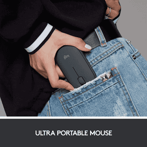 logitech Pebble Wireless Optical Mouse | M350 | Graphite