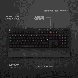 Logitech Wired USB Gaming Keyboard | Black | G213
