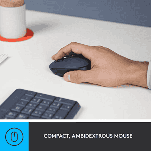 Logitech Wireless Keyboard and Mouse |  MK235 | Black