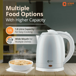 Orient Instahot Electric Kettle | 1.8 L | Blue