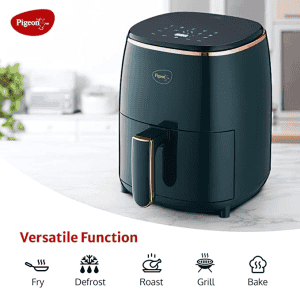 Pigeon Healthifry Digital Air Fryer | 1200 W | Green