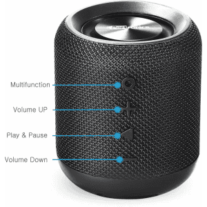 Portronics SoundDrum Bluetooth Speaker | 10W | Black | POR871