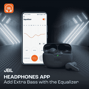 JBL Wave Beam in-Ear Earbuds Wireless TWS | Black