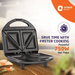 ORIENT SANDWICH MAKER | TOAST AND GRILL | SMCS75B2 | Black