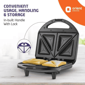 ORIENT SANDWICH MAKER | TOAST AND GRILL | SMCS75B2 | Black