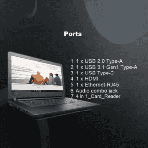 Lenovo Athlon Dual Core 3050U | 4 GB/256 GB SSD/Windows 10 Home | Grey