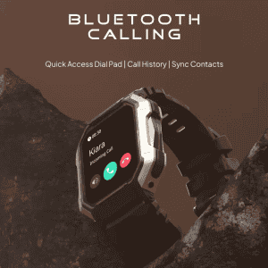 Fire-Boltt Shark Bluetooth Calling Smartwatch | 1.83 | Grey Strap