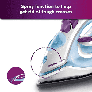 Philips Steam Iron with Spray | 1440 W | Blue | GC1905