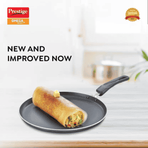 Prestige Omega Select Plus Non-stick Omni Tawa | 27.5 cm diameter | Aluminium