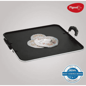Pigeon Pathri 320 Non-stick Tawa | 30 cm diameter | Black
