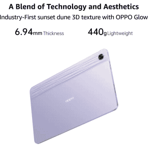 Oppo Pad Air with Wi-Fi Only Tablet | 4 GB RAM 128 GB ROM | 10.36 inch | Purple